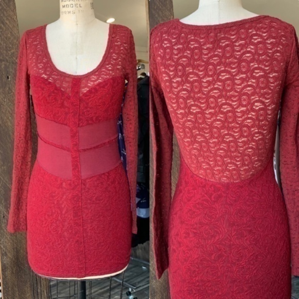 Free People Lace Dress Size M